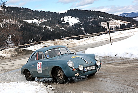 Aflenzer - Porsche 356 B mit Maszynski und Marek