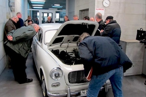 Die Experten an der Arbeit am Kurs