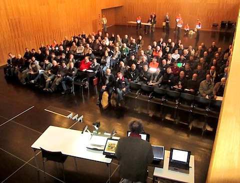 Plenum am Zertifizierungskurs zur FIVA-ID-Card