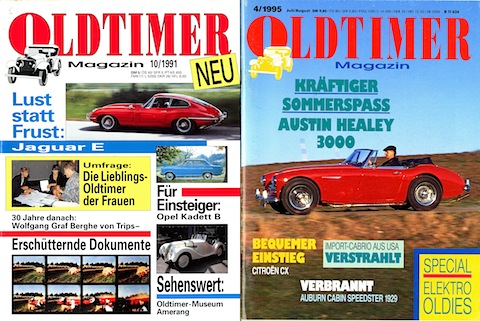 Artikelbild Oldtimer Magazin - kurzlebige, aber selbstbewusste Zeitschrift