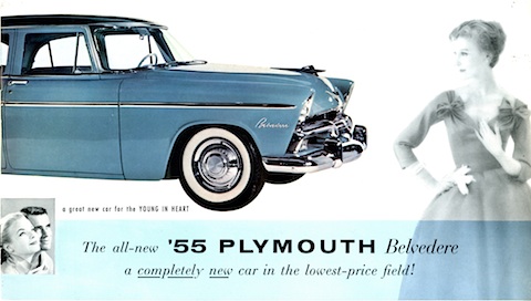 Plymouth Prospekt von 1955