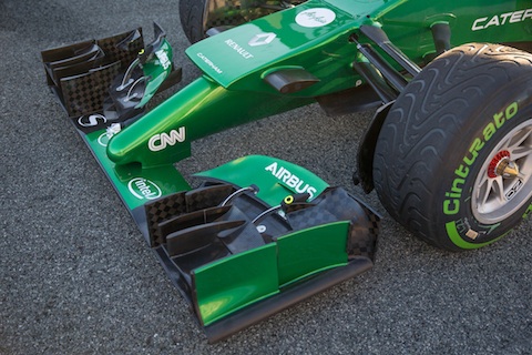 Front des Caterham CT05 2014 (© Daniel Reinhard)