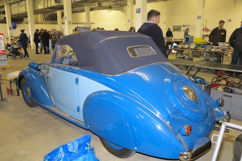 Fiat Balilla von 1938 am Oldtimer- und Teilemarkt Roggwil (© Laurent Missbauer)