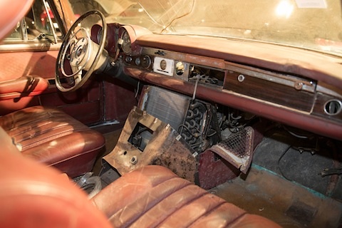 Cockpit des Mercedes 600 Pullmann Landaulet 1971 bei RM (© Daniel Reinhard)