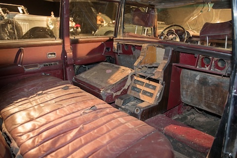 Fond des Mercedes 600 Pullmann Landaulet 1971 bei RM (© Daniel Reinhard)