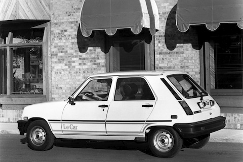 Heckansicht des Renault Le Car 1981