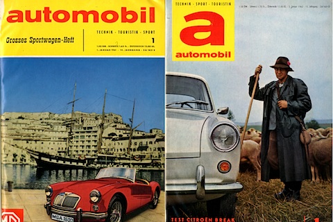 Artikelbild Vergessene Auto-Zeitschriften - automobil - Technik, Sport, Touristik