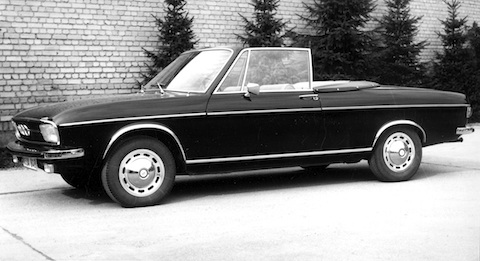 Audi 100 Cabriolet der Firma Deutsch von 1970