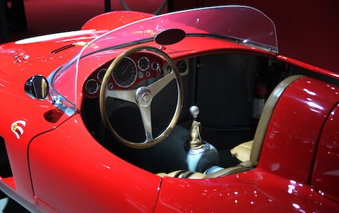 Interieur des Ermini 357 Sport von 1955 am Genfer Autosalon 2014