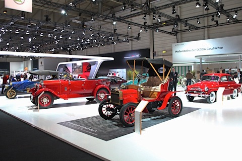 Skoda an der Techno Classica 2014