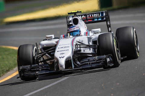 Williams FW36 bein Training zum GP Australien 2014 (© Daniel Reinhard)