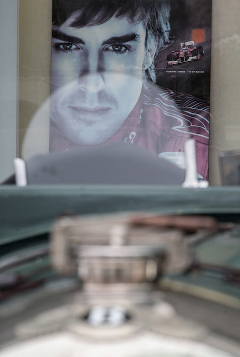 Alonso und die Bentleys in Monaco 2014 (© Daniel Reinhard)