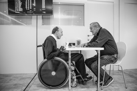 Artikelbild Paul Rosche in Hockenheim