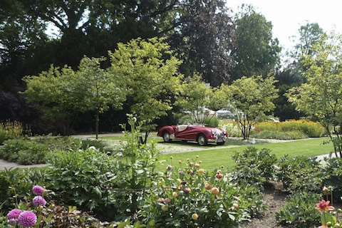 Aufrtitt des Alvis TB14 im Park