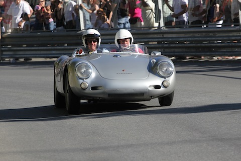 Björn Waldegaard an der Arosa ClassicCar 2011