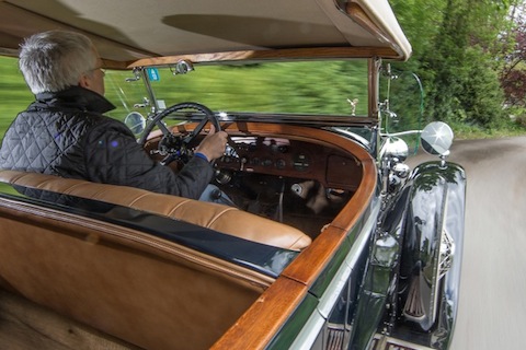 Fahrt im Rolls-Royce Phantom I (© Daniel Reinhard)