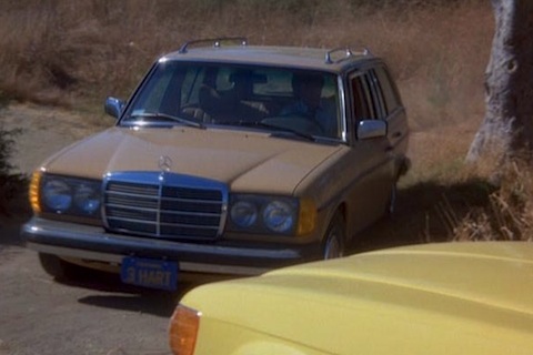 Mercedes Benz 300 TD 1979 mit Nummernschild 3 Harts