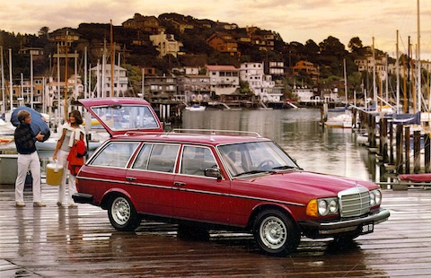 Mercedes Benz 300 TD 1979 in USA-Ausführung (© Daimler AG)