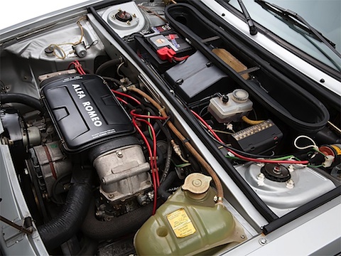 Motor des Alfa Romeo Alfasud Sprint Veloce 1981 - angeboten von auctionata am 27. Februar 2015