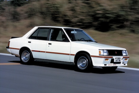 Mitsubishi Lancer Turbo von 1981