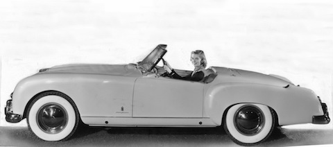 Nash-Healey von 1952 mit Pininfarina-Karosserie