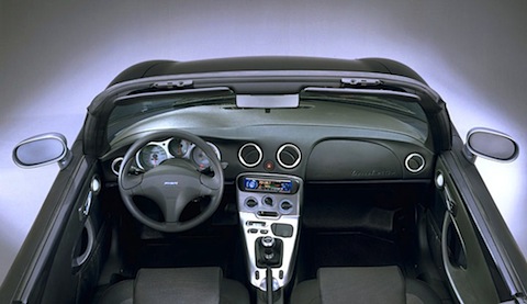 Interieur des Fiat Barchetta