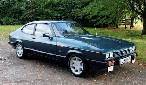 Ford Capri von 1987 (© Silversteone Auctions)