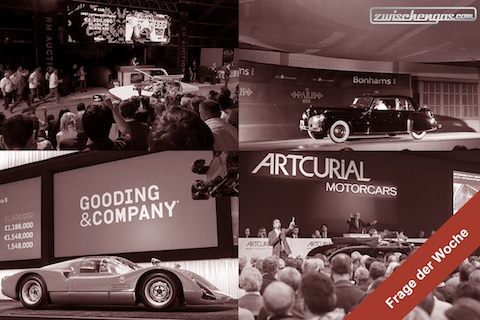 Artikelbild Oldtimer-Versteigerungen sind nur bedingt ein Abbild der realen Marktverhältnisse