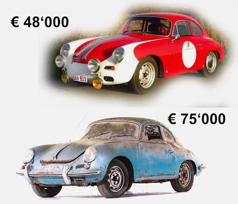 Porsche 356 bei Bonhams und Artcurial