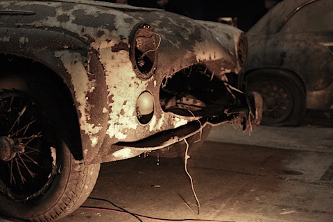 Scheunenfund Sammlung Baillon - ausgestellt an der Rétromobile Paris 2015 (© Bruno von Rotz)