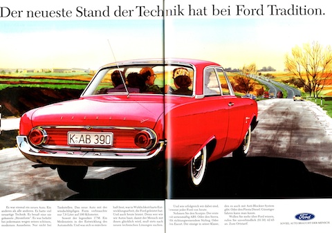 Der neueste Stand der Technik - Ford-Werbung von 1987