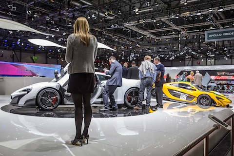 McLaren auf dem Genfer Automobilsalon 2015 (© Daniel Reinhard)
