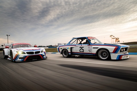 Legendäre Farben beim BMW 3.0 CSL und Z4 GTM (© BMW AG)