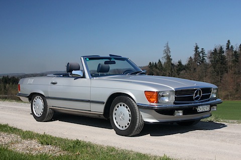 Mercedes-Benz 300 SL (1987, R 107) (© Bruno von Rotz)