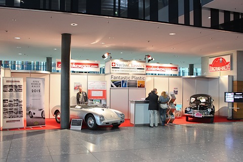 Zwischengas-Stand E050 an der Retro Classics 2015