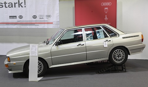 Audi quattro Artz 1980 von der Seite