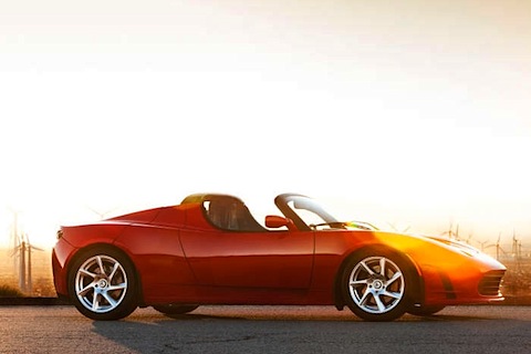 Tesla Roadster, gebaut von 2008 bis 2012