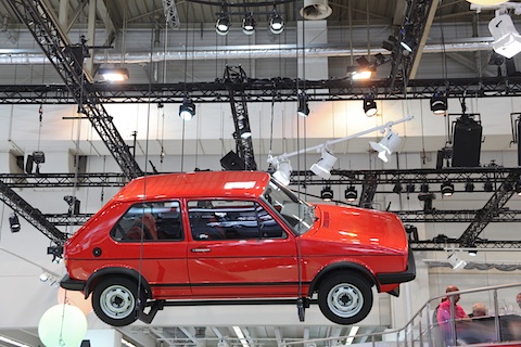 VW Golf GTI an der Techno Classica 2015