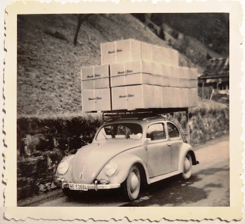 VW Käfer von 1952 als Packesel