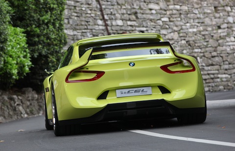 Heck des BMW 3.0 CSL Hommage aus dem Jahr 2015 (© Bruno von Rotz)