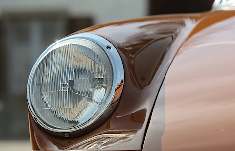Scheinwerfer beim Porsche 911 T von 1972