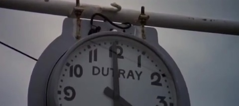 Uhr Le Mans im Jahr 1970 (aus dem Film Le Mans)