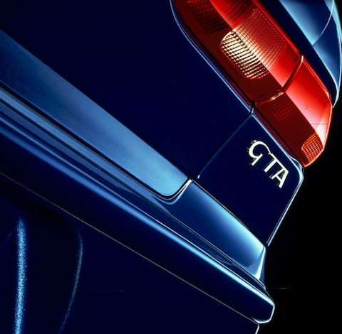 Alfa Romeo 156 GTA - Typenschriftzug hinten (© Alfa Romeo / Fiat Group)