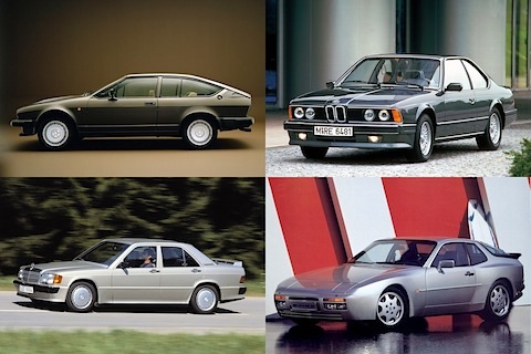 Qual der Wahl 2015 - vier Autos aus den Achtzigerjahren