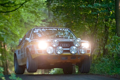 Audi sport Quattro am Eifel Rallye Festival 2013 (© Balz Schreier)