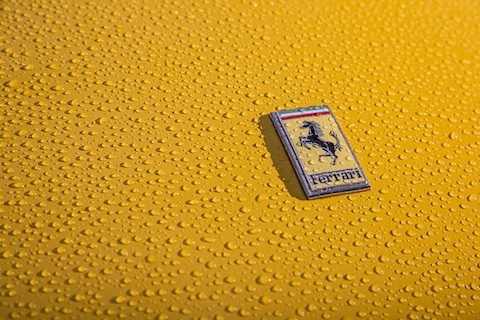 Saalbach Classic im Regen - Ferrari (© Daniel Reinhard)