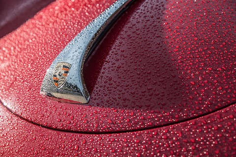 Saalbach Classic im Regen - Porsche 356 (© Daniel Reinhard)