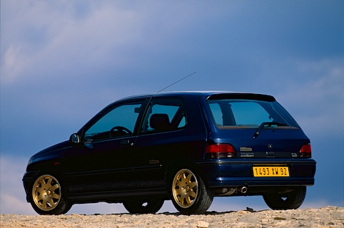 Heckansicht des Renault Clio Williams 1994