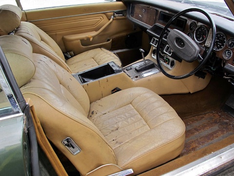 Interieur des Jaguar XJ 12 C von H&H Auctions