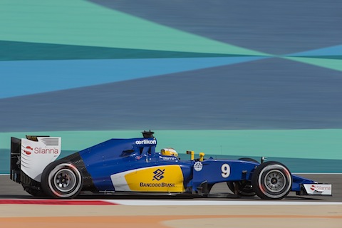 Magnus Ericsson am Lenkrad des Sauber C34 (© Daniel Reinhard)